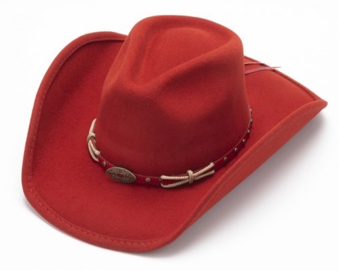 Sombrero rojo country