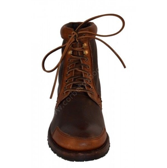 Comprar Botín cordones Sendra Boots cuero marrón para hombre