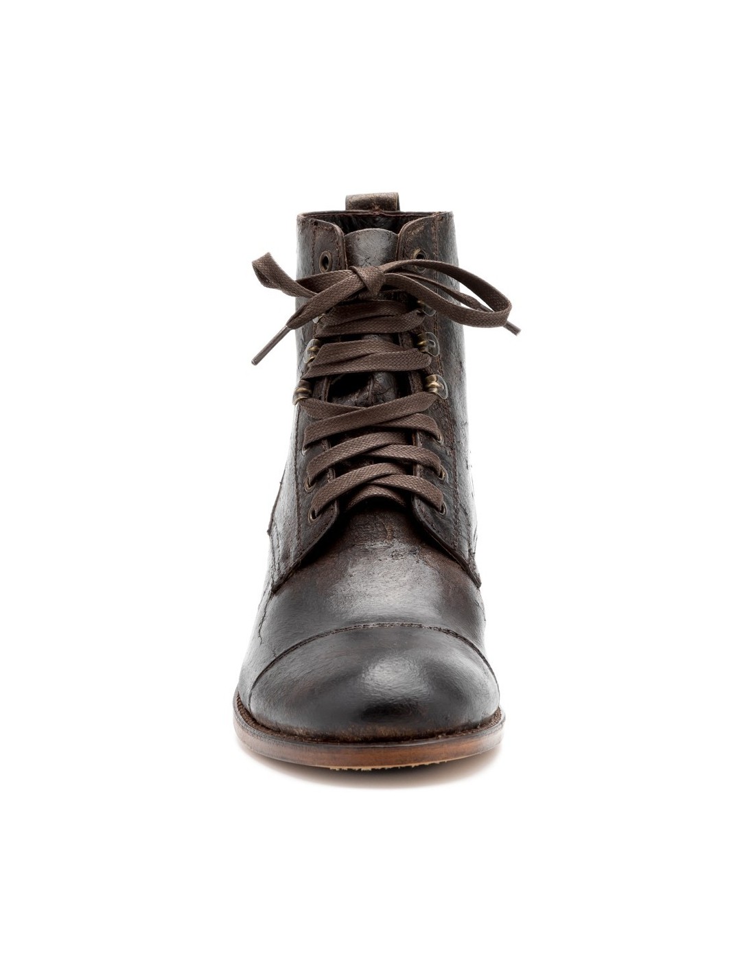 Comprar Botín cordones Sendra Boots cuero vintage para hombre