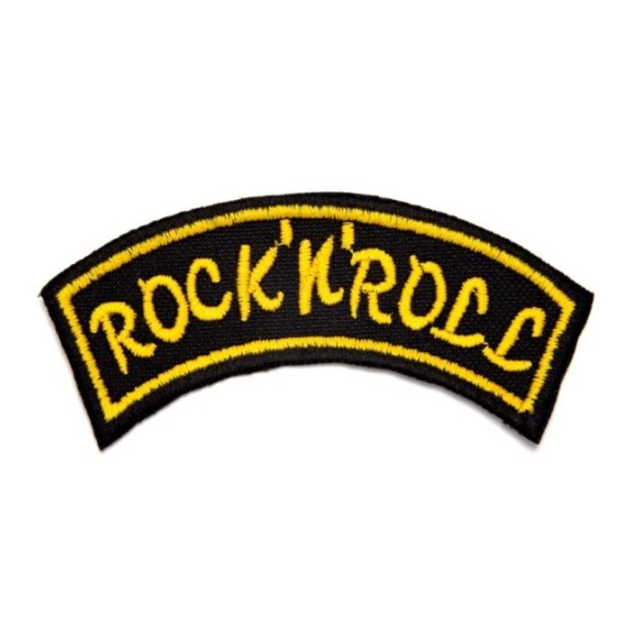 Buy Rock'n'Roll embroidered arch patch
