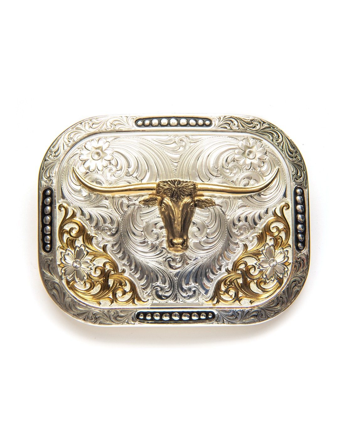 Boucle De Ceinture Vintage Montana En Laiton - Style Rétro Et Robuste