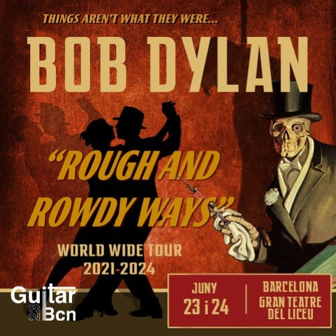 Actuación de Bob Dylan en Barcelona