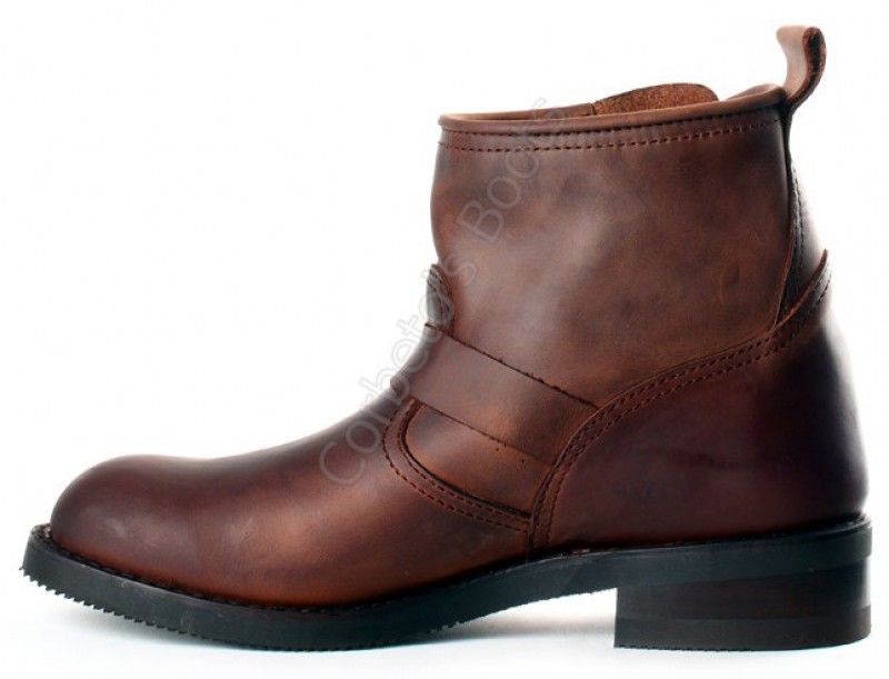 Namens zoon deze 2976 Carol Sprinter 7004 | Sendra unisex greased brown engineer low boots -  Corbeto's Boots