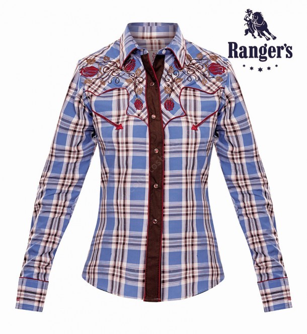 Camisa cowboy para mujer Ranger