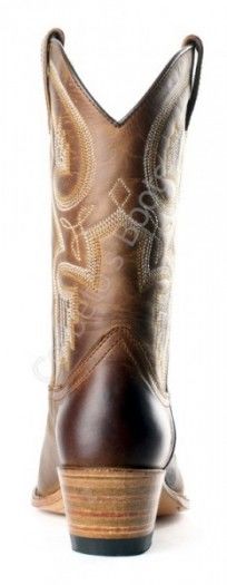 10355 Debora Floter Ours Usado Marrón | Sendra Boots ladies mid calf brown leather cowboy boots