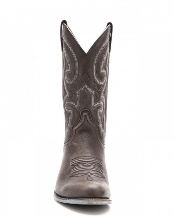 Sendra Boots ladies mid calf distressed leather cowboy boots