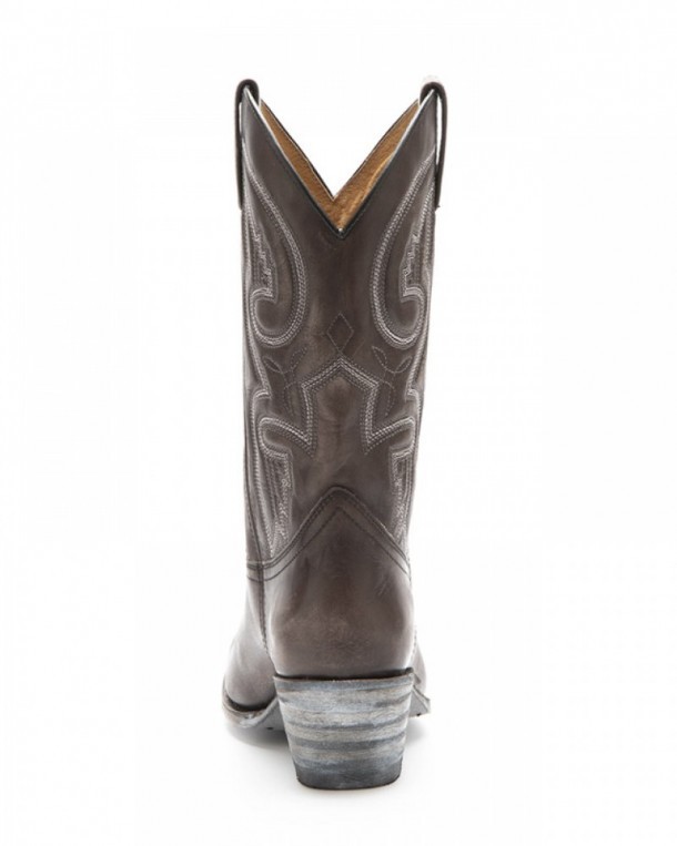 Sendra Boots ladies mid calf distressed leather cowboy boots