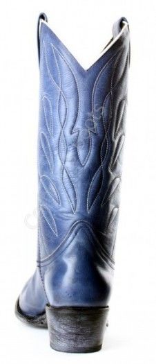 10540 Debora Olimpia Azul Lavado | Sendra womens round toe blue cowboy boots
