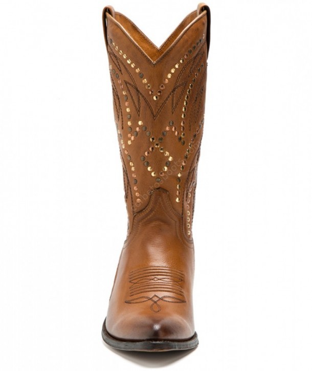 Sendra ladies cowgirl boots with studs