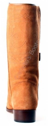 1322 Afelpado Cuero | Valverde del Camino light brown suede camperos boots