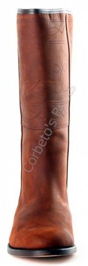 1322 Crazy Old Arabia | Valverde del Camino greased brown camperos boots