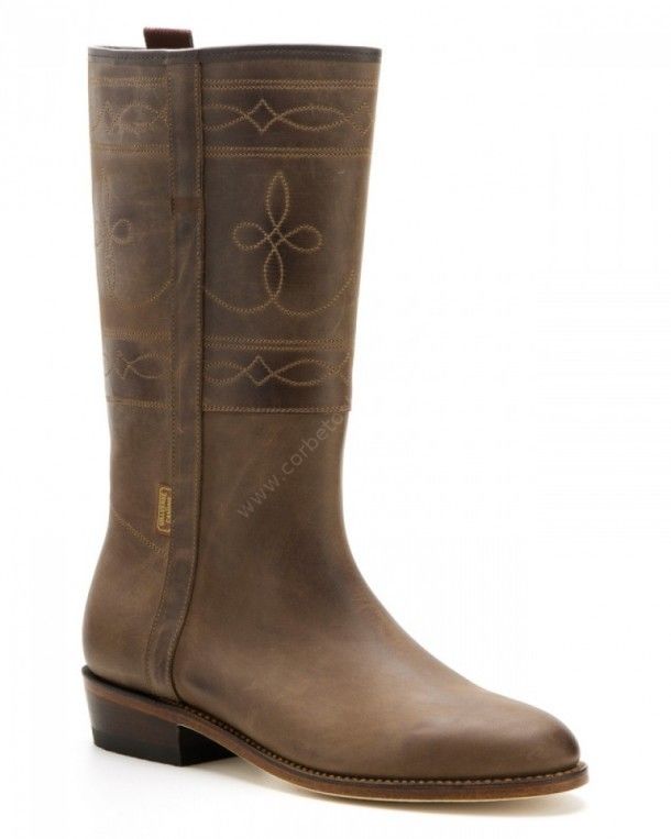 1322 Crazy Old Sadale | Unisex Valverde del Camino distressed brown leather camperos boots