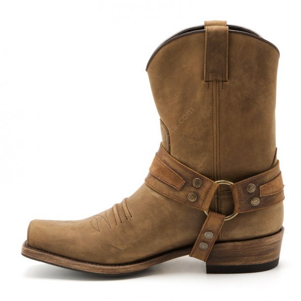 13872 H58 Seta Floter Ours Lavado-Old Martens Cuoio | Compra en nuestra tienda online estas botas de punta cortada Sendra para hombre en piel marrón.