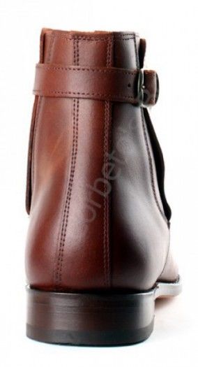 1690 Serraje Castaña | Valverde del Camino greased brown suede ankle camperos boots