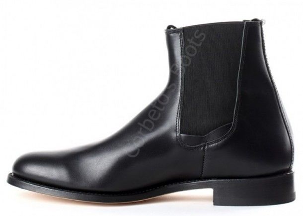 1691 Box Negro | Valverde del Camino unisex black ankle camperos boots