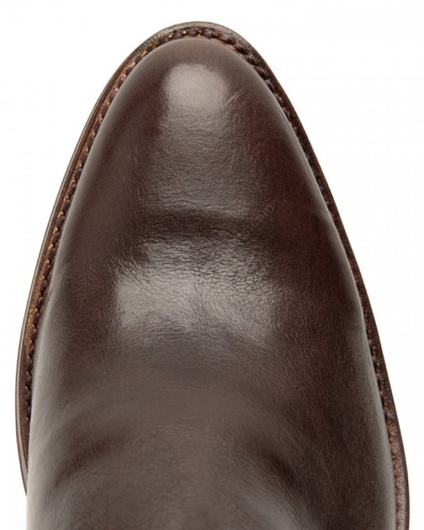 1692 Dom Memory 064 Castaño | Compra en nuestra tienda online estos botines chelsea Sendra para hombre de punta redonda y piel marrón.