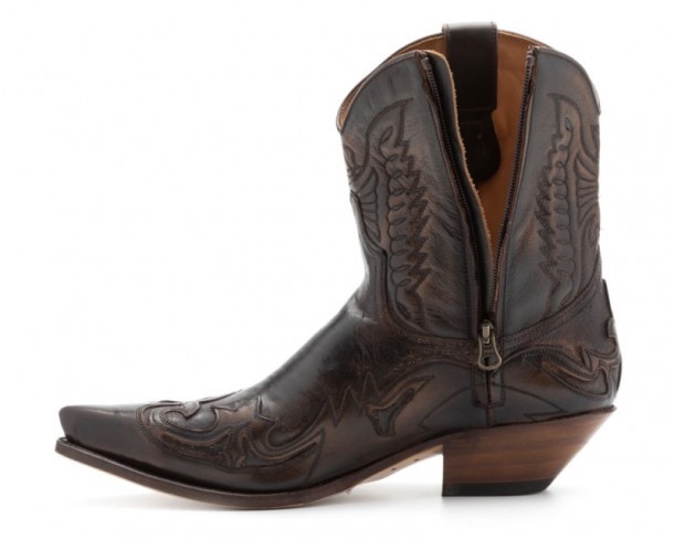Sendra western boots with zipper