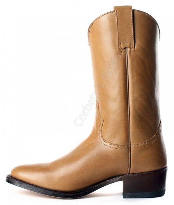 1805 Lee Box Bras 077 | Sendra mens round toe beige cowboy boots