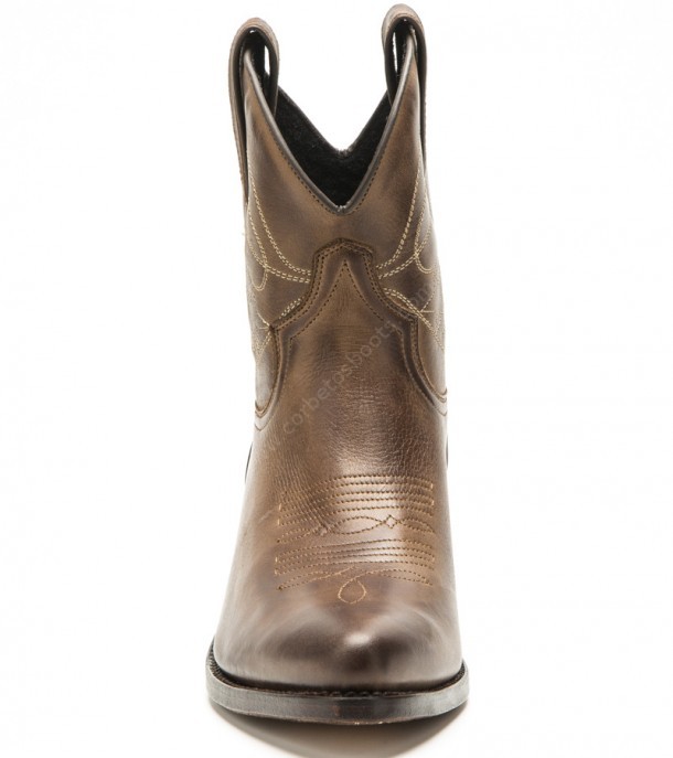 2374 STBU Alcatrao | Get this Mayura womens brown leather cowboy boots for an amazing price, for daily use or line dancing.