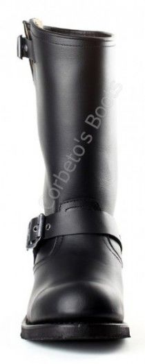 3396 Steel Matebox Negro | Sendra unisex black engineer boots with steel toe