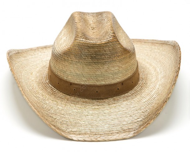 Stars and Stripes Milo panama straw cowboy hat