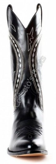 5042 LK Florentic Negro | Sendra mens round toe cowboy boots