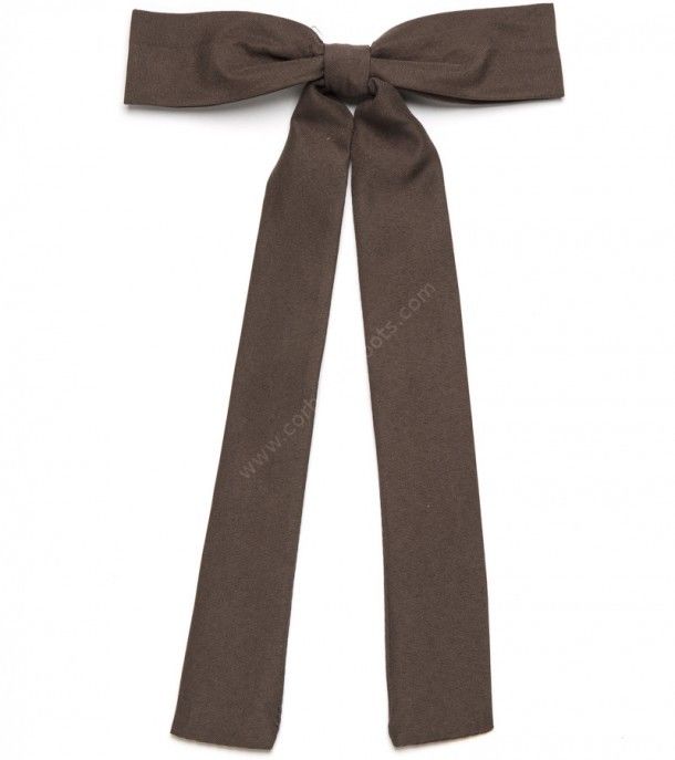 Brown western tie for cowboy shirts