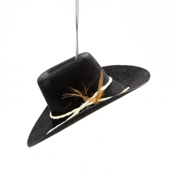 Ambientador sombrero vaquero negro aroma cítricos