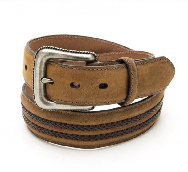 52-N2413044 | Nocona double braid brown belt