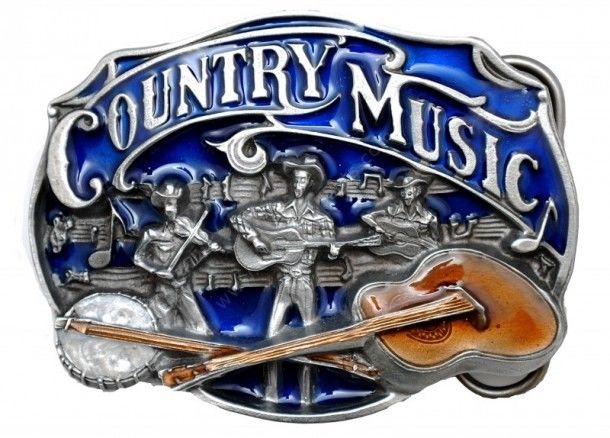 53-AG34 | Country Music buckle