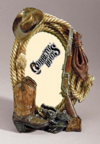 53-CG911 | Cowboy rope picture frame