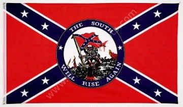 The South Will Rise Again Confederate flag