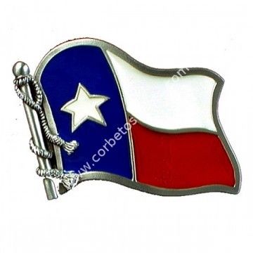 Texas flag buckle