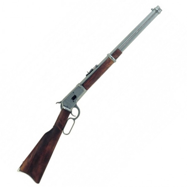 Réplica rifle Winchester fabricada por Denix en metal madera