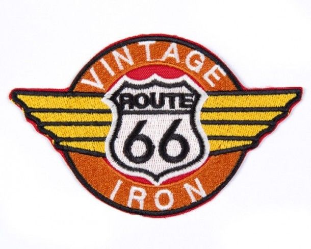 Route 66 Vintage Iron patch