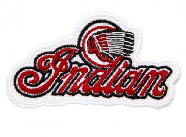 Retro style Indian Motorcycle clothing patch
