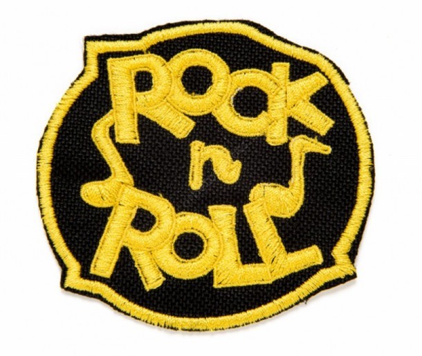 Parche para ropa estilo rockero Rock 