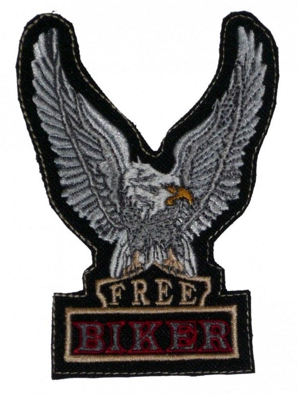 67-KM005 | Free biker eagle patch