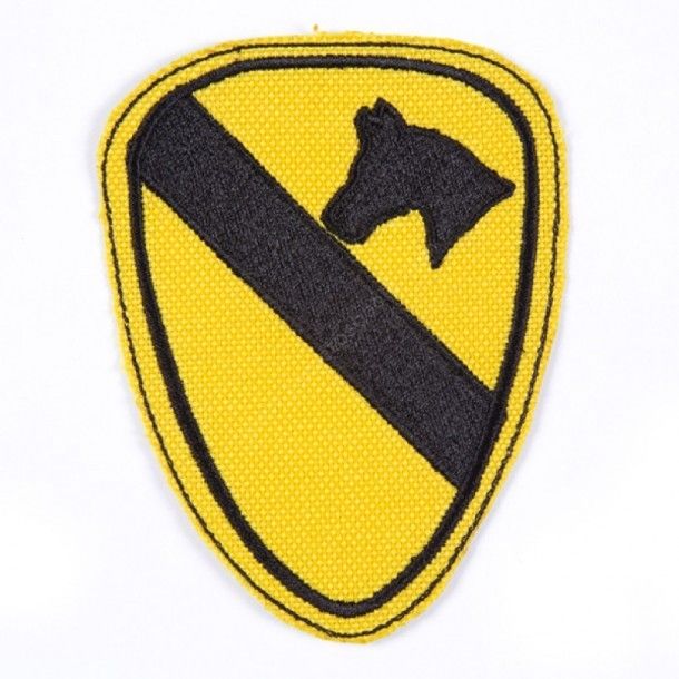 Any US military collector or fan will be glad to buy this 1st Cavalry Division insignia, one of the most recognized American combat divisions.