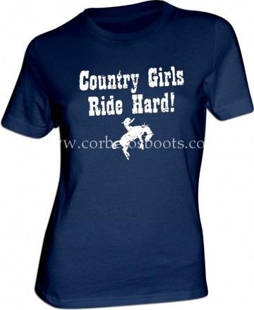 Camiseta vaquera Country Girl para chica