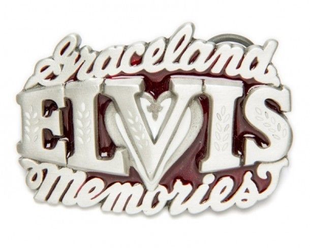 Elvis Graceland Memories collector edition belt buckle