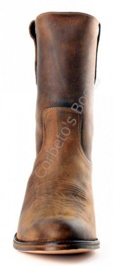 9718 Lazo Mad Dog Tang Lavado | Bota cowboy Sendra Boots punta redonda para hombre