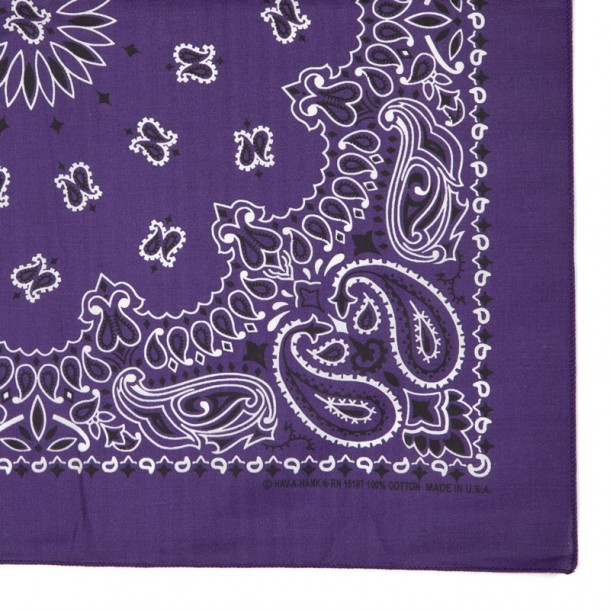 Lavender paisley bandana for horse riding, country dancing and motorcycle riding. Buy online your purple bandana at the best price. Worldwide shipping