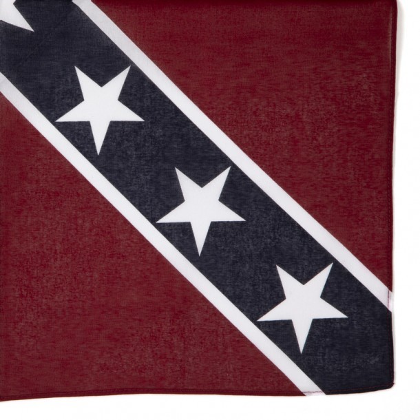 Confederate flag bandana
