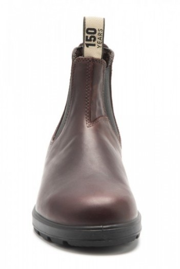 Blundstone 150 anniversary special edition auburn brown boots