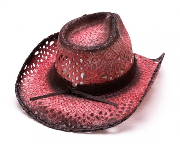 Sombrero western para mujer hecho en paja para verano
