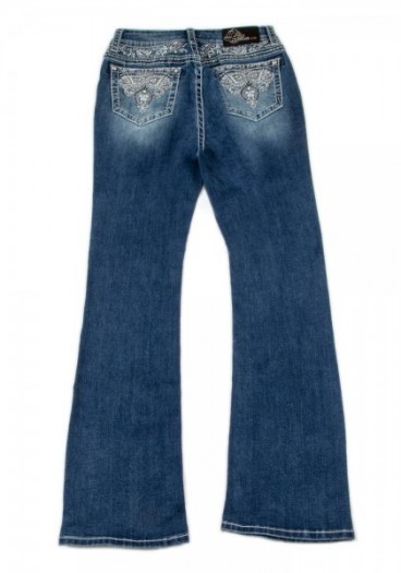 Jeans de mujer bootcut marca Grace in LA importados desde Estados Unidos con espectaculares bordados