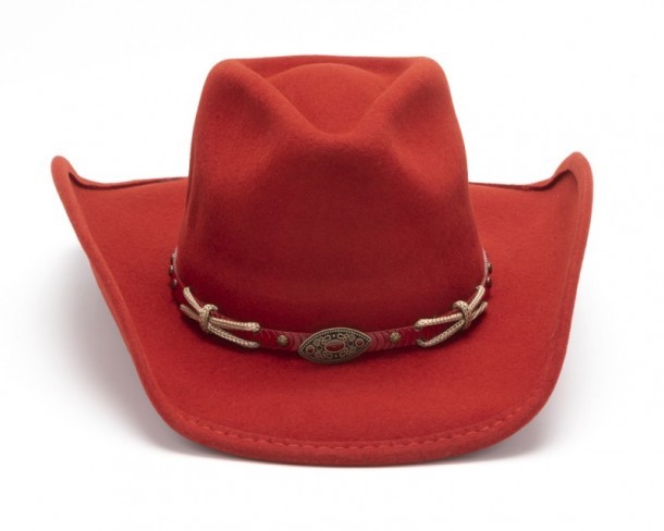 Sombrero rojo cabalgatas