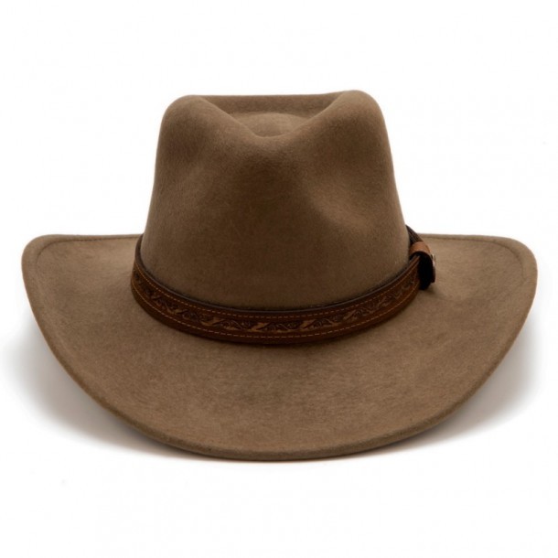 Brown hunting hat