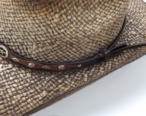 Unisex country style toasted straw hat